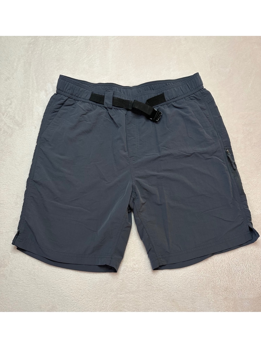 Pacific Trail Men's Belted Performance Hiking Shorts — Size Large (L/G)